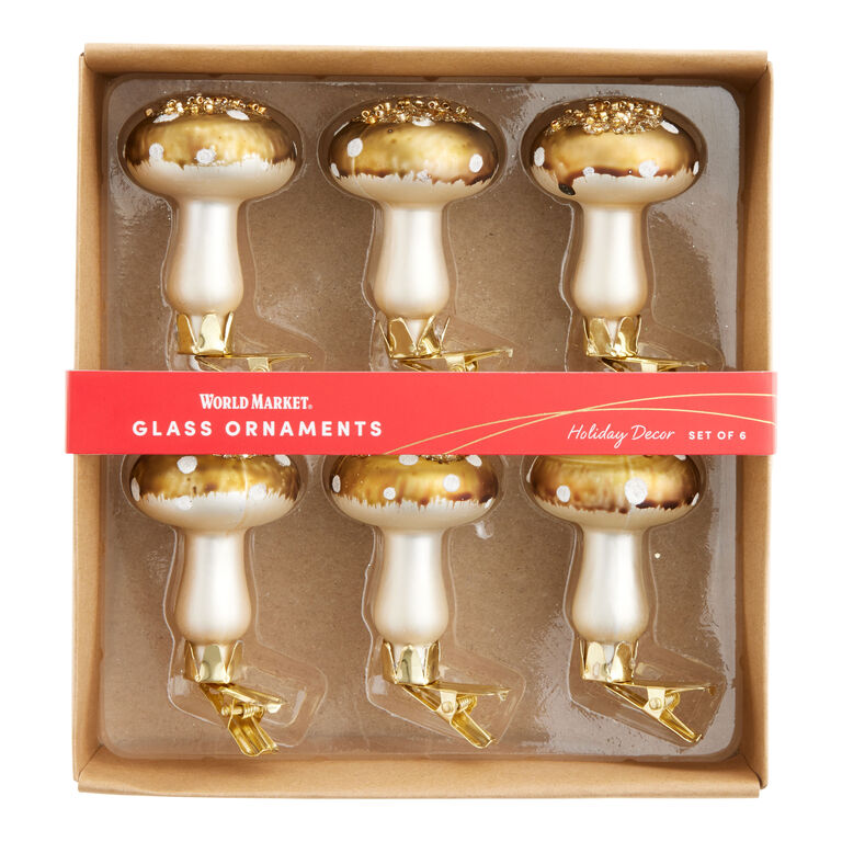 Mushroom Glass Markers 6 Pack - World Market