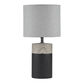 Ollie Two Tone Ceramic Cylinder Table Lamp image number 0