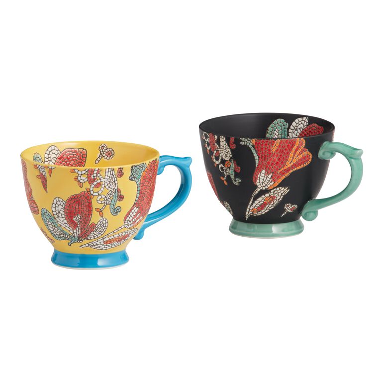 Retro Hand Pinch Line Ceramic Mugs Christmas gift Water Cup