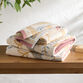 Cream Vintage Mirrored Birds Cotton Towel Collection image number 0