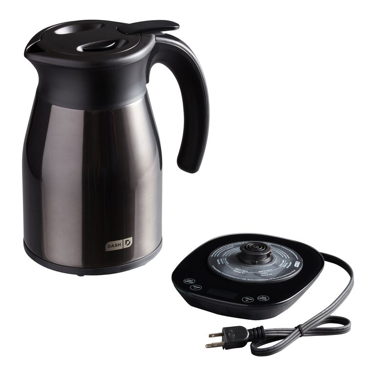 Dash Illusion Mirrored Electric Kettle (Black Stainless)