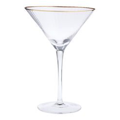 Fritz Crystal Stemless Martini Glass - World Market