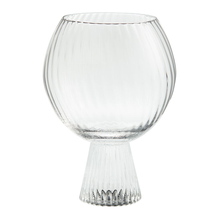 Daphne Ribbed Martini Glass