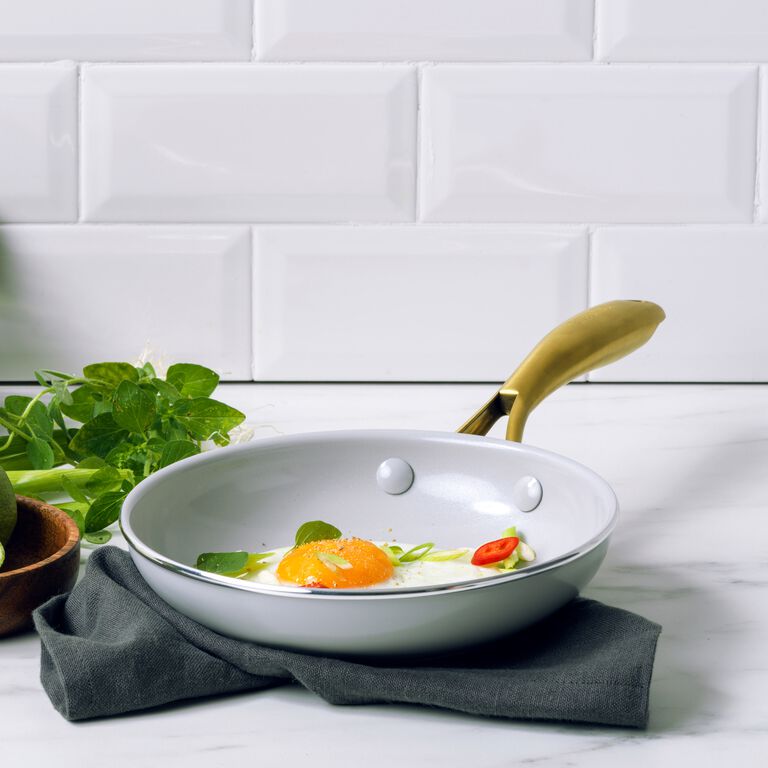 GreenPan Provision Gray Nonstick Ceramic Frying Pan 7 Inch - World Market