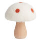 Short White Wool and Wood Spotted Mushroom Décor image number 0