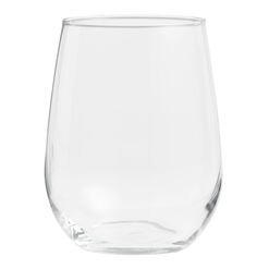 Meridian Stemless Blue Wine Glass, Set of 4