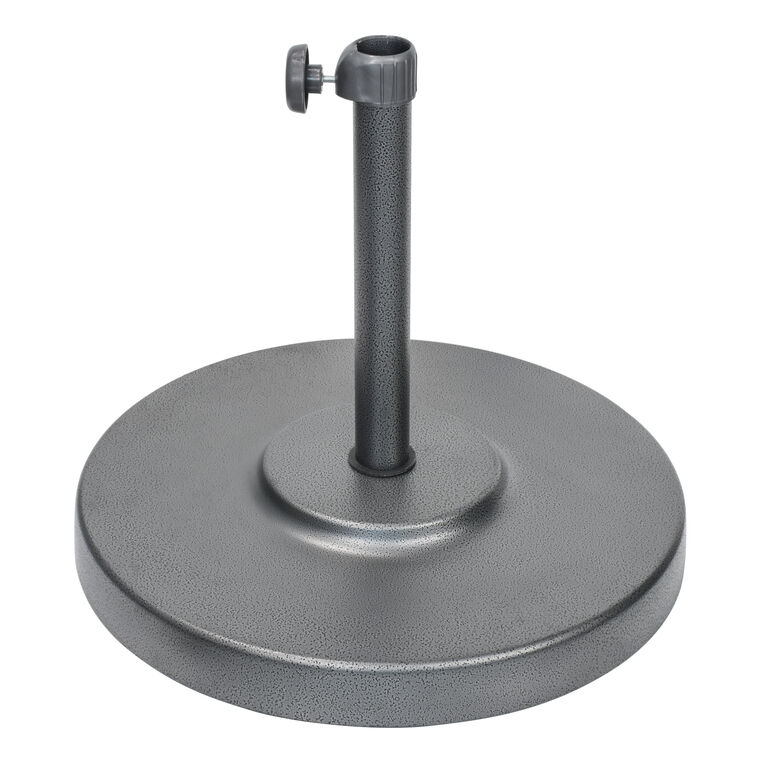 Round Steel and Concrete Patio Umbrella Stand image number 1