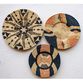 All Across Africa Black and Natural Woven Disc Wall Decor image number 5