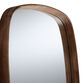 Ember Rounded Square Wood Wall Mirror image number 2