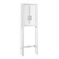 Windport Tall White Bathroom Space Saver Cabinet image number 0