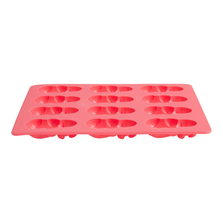 6 cell Valentine Hearts Silicone Baking Mould (3 designs in one mould)  Silicone Moulds