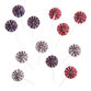 Americana Paisley Cupcake Toppers 12 Count image number 0