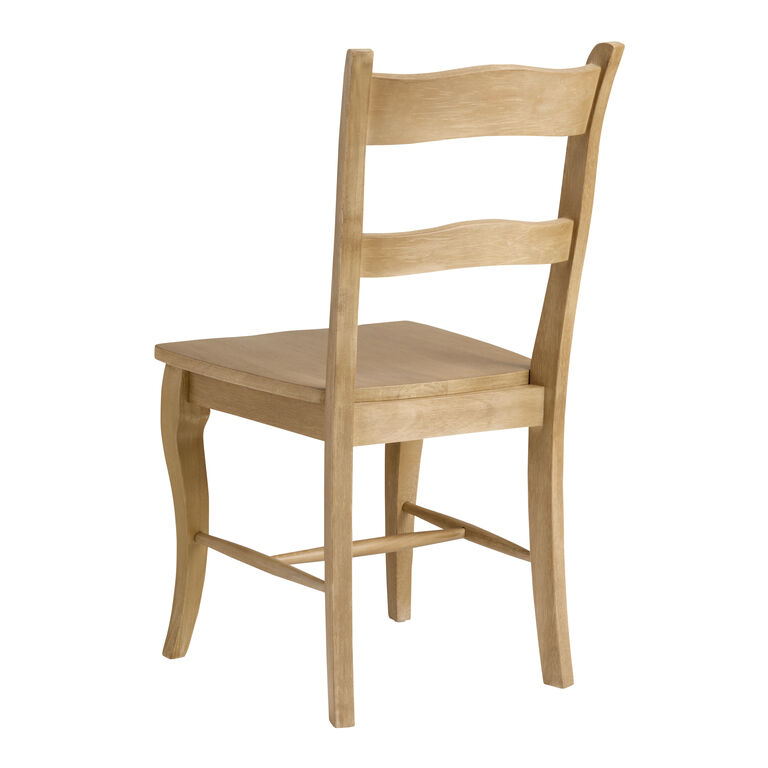 Jozy Warm Natural Wood Dining Chair Set of 2 image number 4