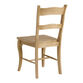 Jozy Warm Natural Wood Dining Chair Set of 2 image number 3