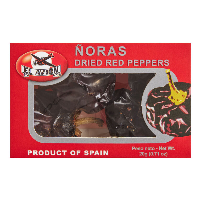 El Avion Dried Red Nora Peppers Box image number 1