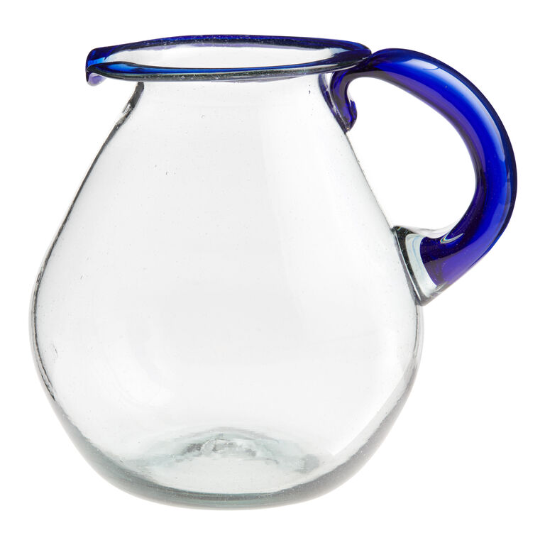 Rocco Blue Stemless Wine Glass Set of 4 by World Market
