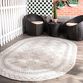 Ivory And Gray Diamond Salma Indoor Outdoor Rug image number 6