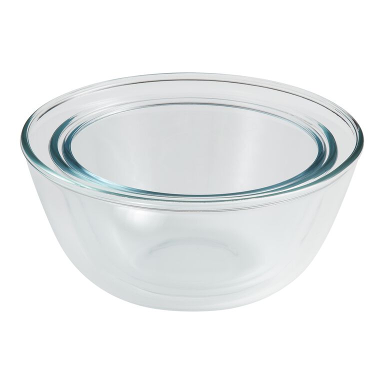  dokaworld Glass Mixing Bowls - Nesting Bowls - Cute