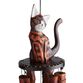 Bamboo And Metal Cat Wind Chime image number 1