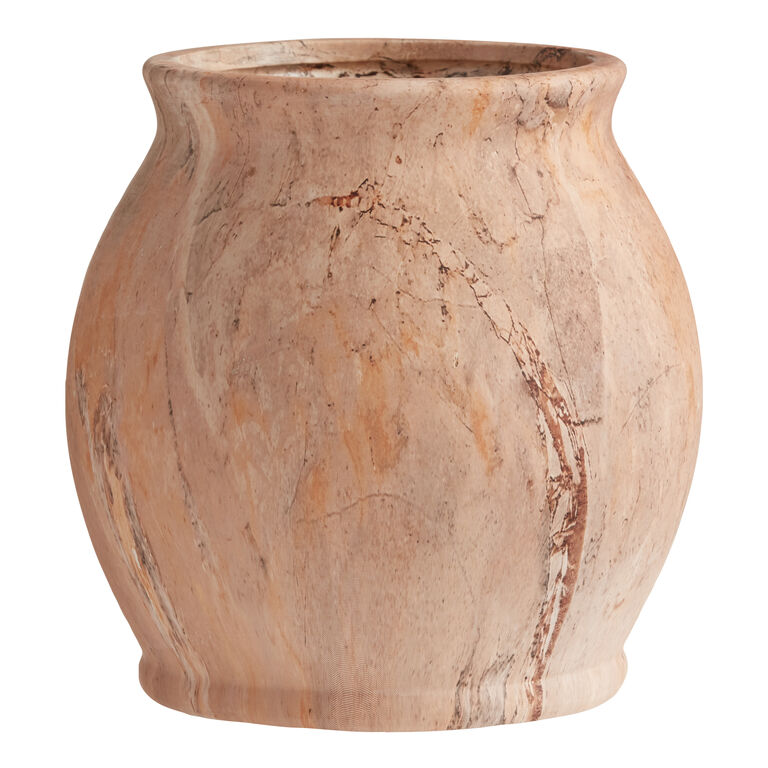 Orange Juice Vase, Vintage Inspired Ceramic Vase,Unique Home Decorative Gift