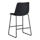 Jero Faux Leather Upholstered Counter Stool 2 Piece Set image number 2