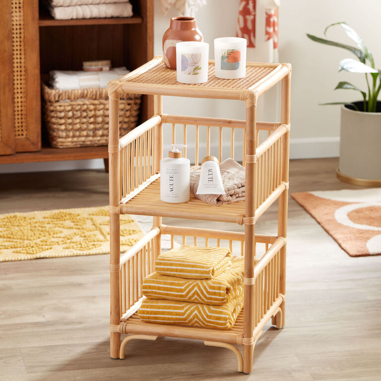 Excellerations® Wicker Shelf with Two Large Baskets
