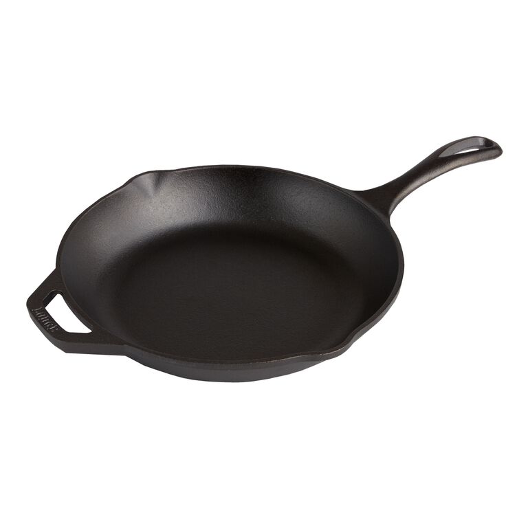 Lodge Cookware Cast Iron 10 Chef Style Skillet, Color: Black