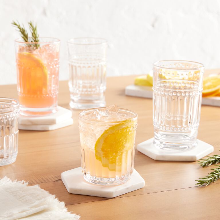 Glass Clear Cocktail And Mocktail Glasses