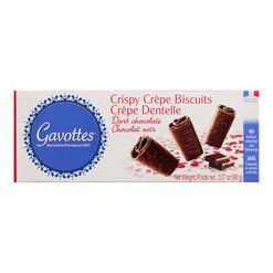 Gavottes Dark Chocolate Crispy Crepe Biscuits 18 Pack