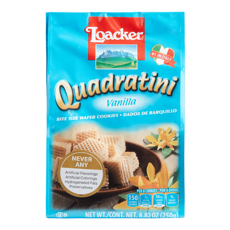 Loacker Quadratini Vanilla Wafers image number 1