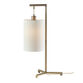 Yves Antique Brass Hanging Shade Table Lamp image number 0