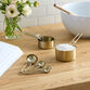 Gold Stainless Steel Nesting Measuring Cups image number 1