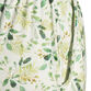 Green and White Watercolor Foliage Fleece Pajama Pants image number 1