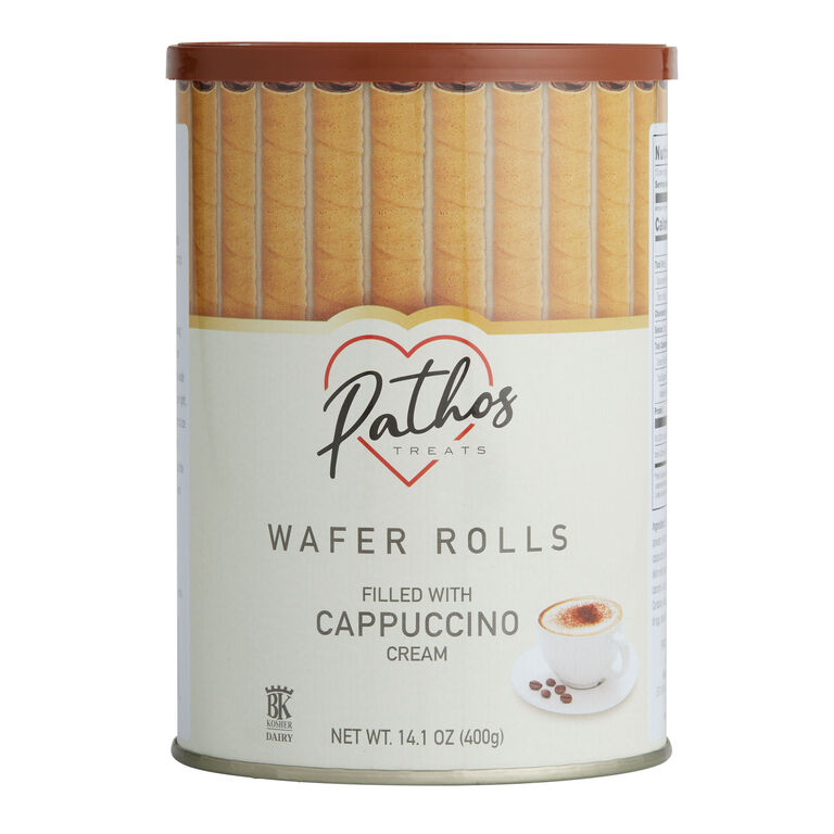 Pathos Cappuccino Cream Wafer Rolls image number 1