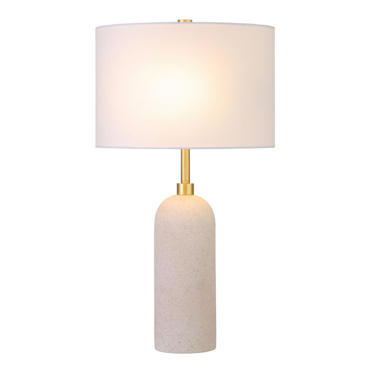 Luna Warm Sand Ceramic Table Lamp image number 3