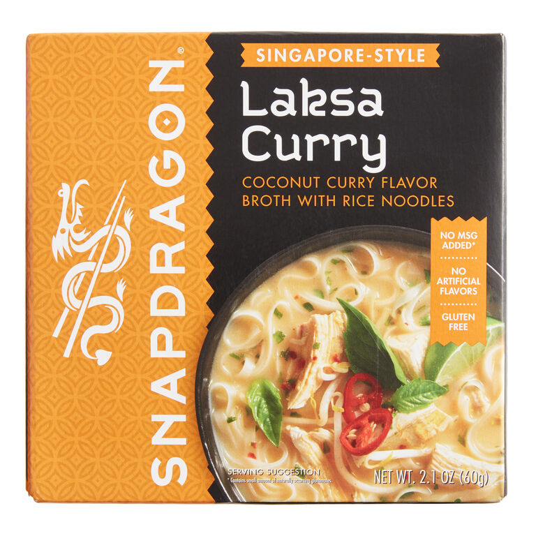 Snapdragon Singapore Laksa Curry Soup Bowl Set of 2 image number 1