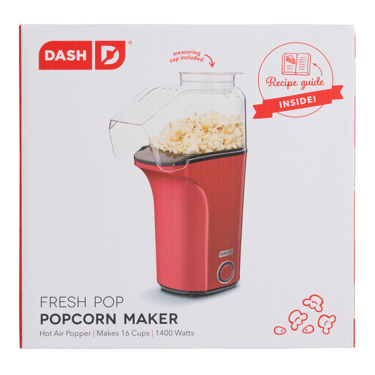 Dash Red Fresh Pop Hot Air Popcorn Maker image number 3