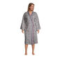 Purple And Blue Dainty Floral Print Robe image number 0