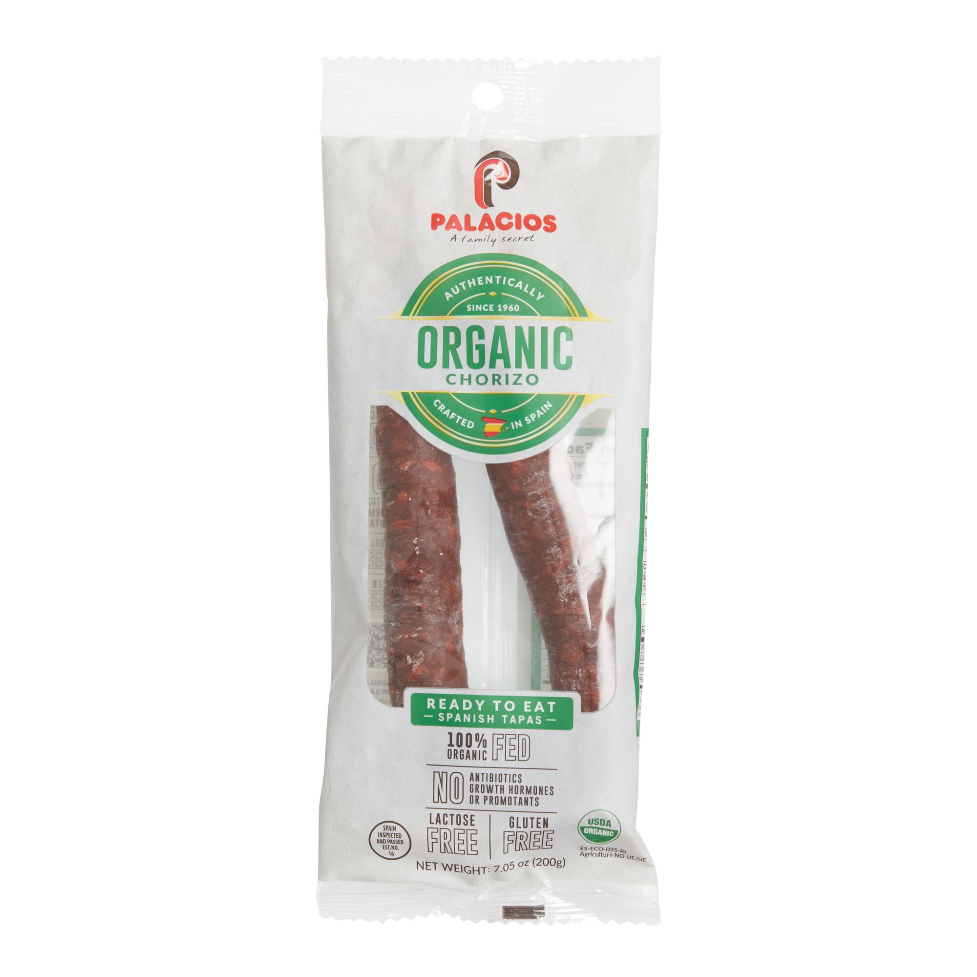Palacios Organic Chorizo Sausage - World Market