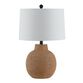 Acer Brown Textured Table Lamp image number 0