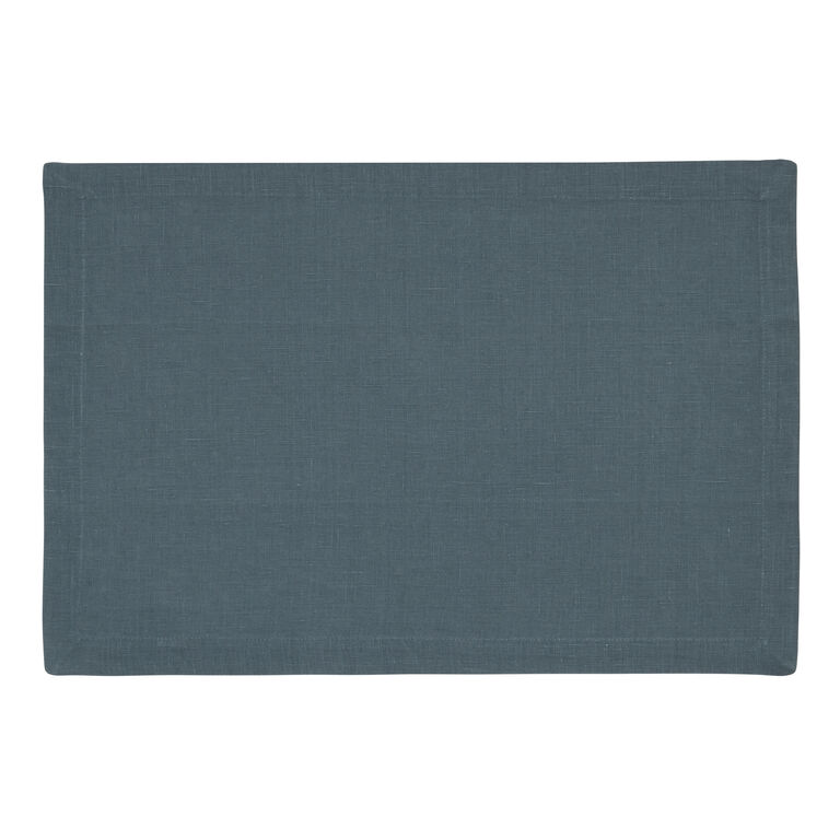 Washed 100% Linen Placemats Set of 4 image number 1