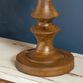 Chester Brown Resin Spindle Table Lamp image number 2