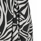 Goa Black And White Zebra Jumpsuit With Pockets image number 1
