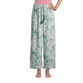 Evangeline Bouquet Blue Watercolor Pajama Collection image number 2
