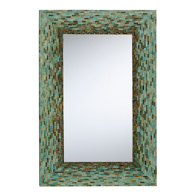 60 Pcs 2 Diamond Shape Mirror Mosaic Tile for Craft Art Projects 