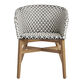 Calabria All Weather Wicker Outdoor Dining Chair image number 2