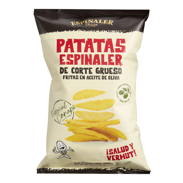 Espinaler Thick Cut Olive Oil Potato Chips image number 1