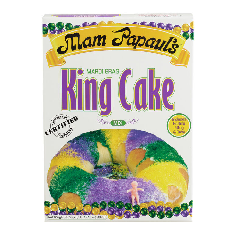 Mam Papaul's Mardi Gras King Cake Mix image number 1