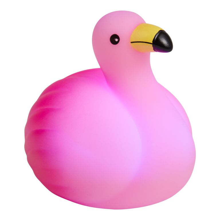 Honoson Flamingo Rubber Duckies Bulk Pink Flamingos Bath Toys Floating  Squeak
