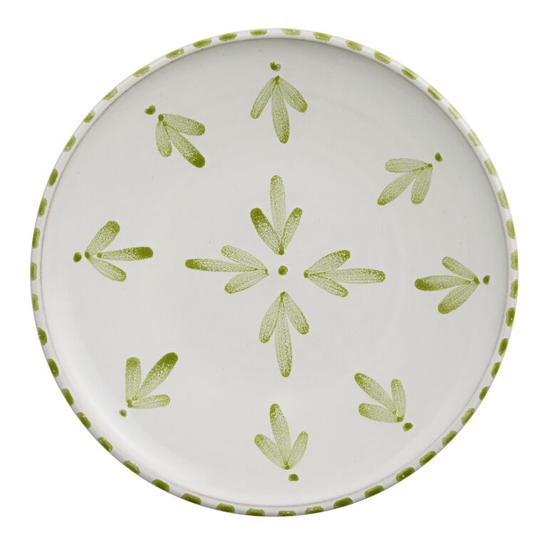 Almada Hand Painted Floral Salad Plate image number 1